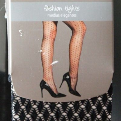 SECRET TREASURES Black Fashion Tights Size 1